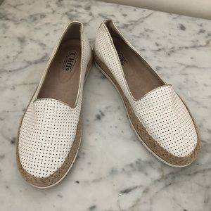 Leather / Natural Espadrille
